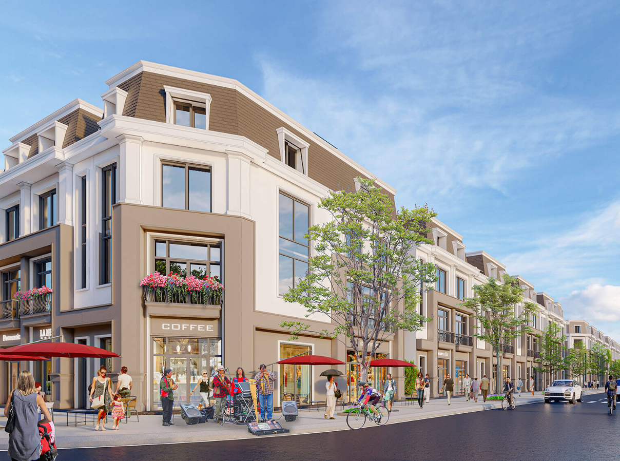 Shophouse Senturia Mặt Tiền Nội Bộ