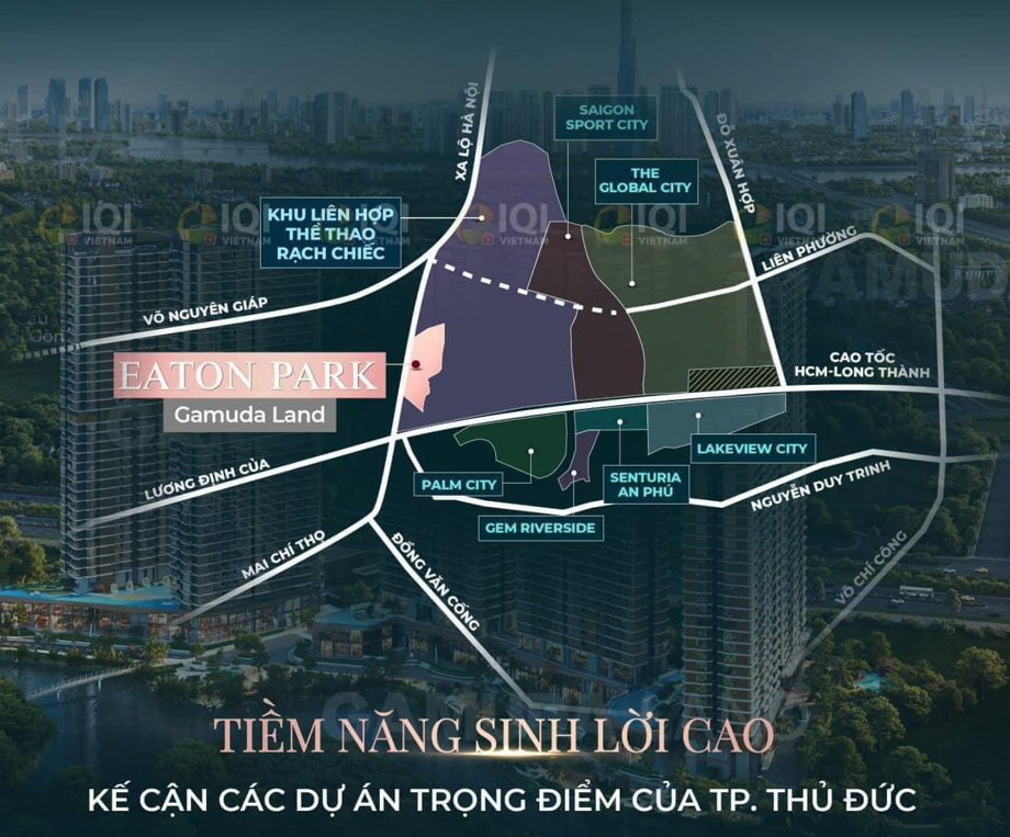 Tiềm năng tăng giá nhờ hạ tầng tại các khu biệt thự Quận 2