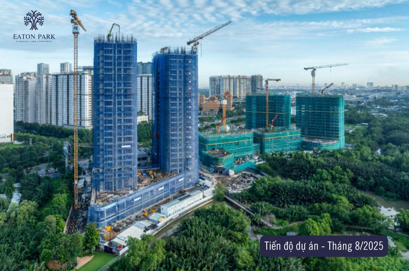 Tiến độ xây dựng Eaton Park