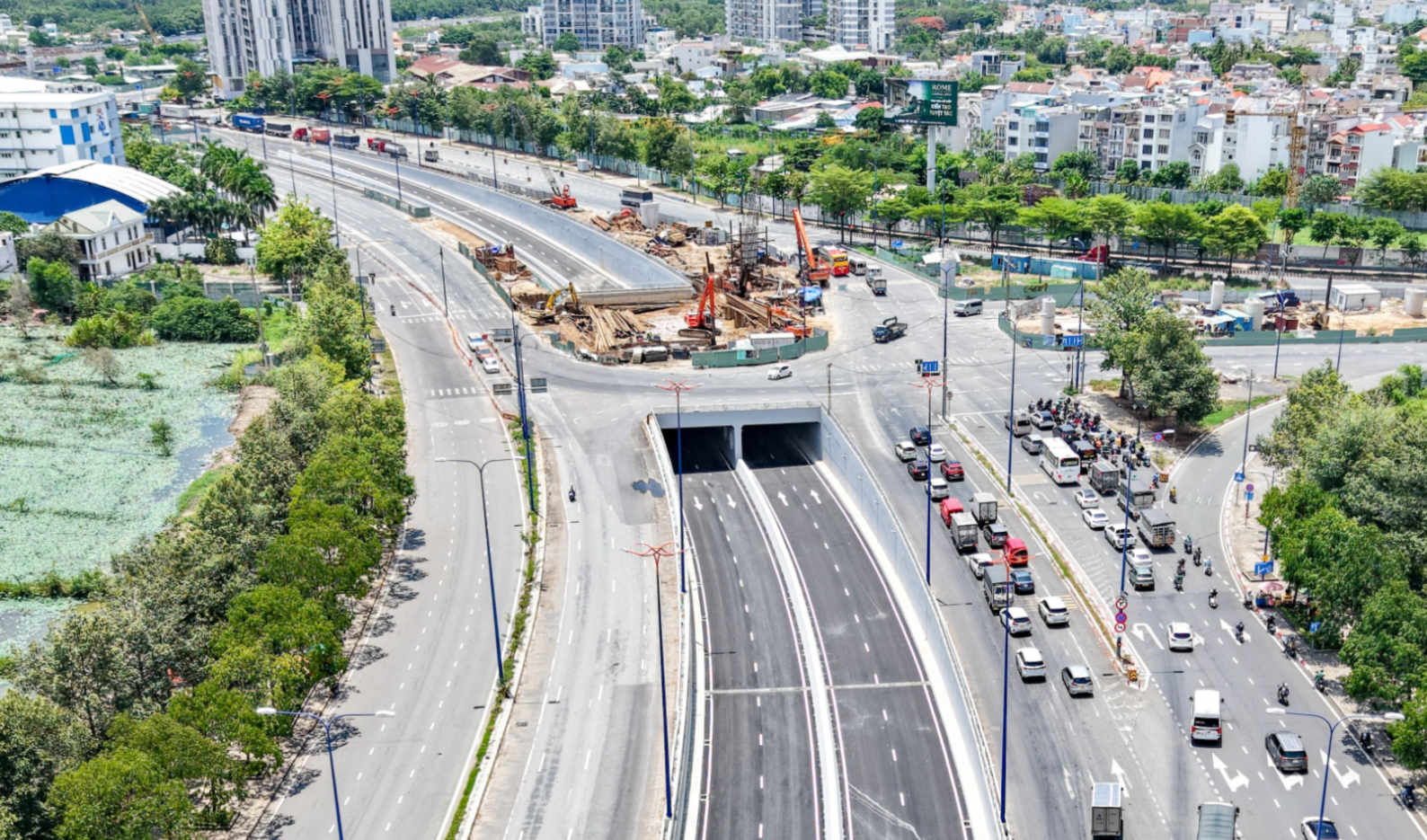 Tiến độ nút giao An Phú
