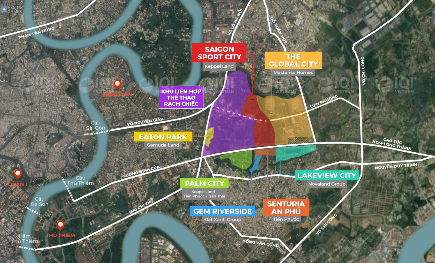 Tiềm năng tăng giá trong khu vực